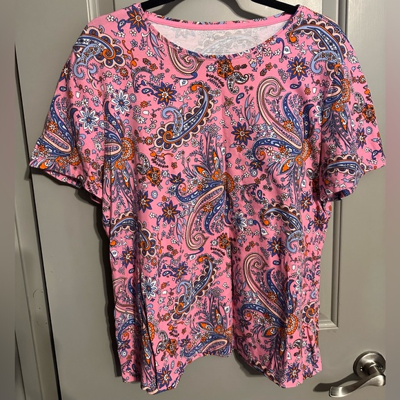 Talbots Tops - Talbots Size XL Short Sleeve Tee EUC